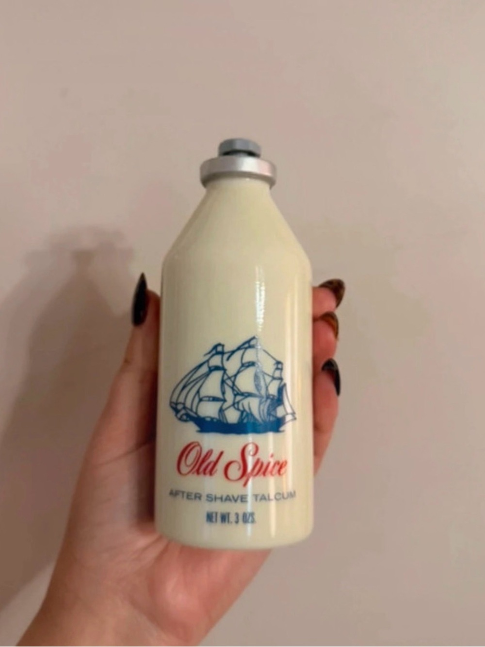 Vintage Old Spice After Shave Talcum Empty Bottle
